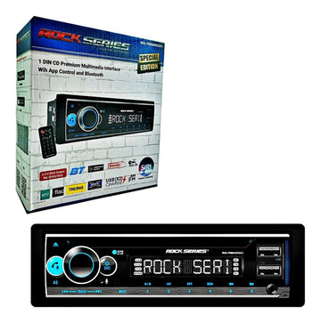 Estéreo Rock Series Rks-premiercdx1 1 Din 50x4w Cd App 2usb Bt Aux - Audioshop México lo mejor en Car Audio en México -  Rock Series